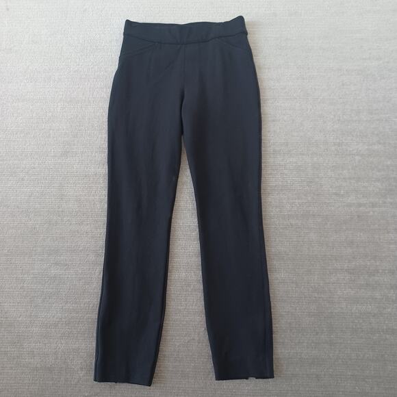 Spanx Pants Women S Black Backseam Skinny Minimalist Casual Ponte Classic Office - Picture 1 of 8
